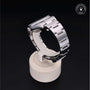 Rolex Certified Pre-owned Oyster Perpetual M114300-0003 front on black background