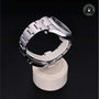 Rolex Certified Pre-owned Oyster Perpetual M114300-0003 front on black background