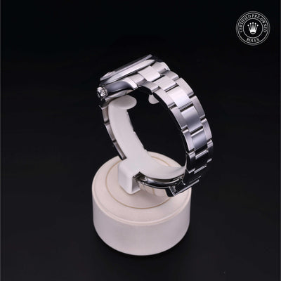 Rolex Certified Pre-owned Lady Datejust M278240-0005 front on black background