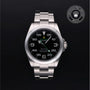 Rolex Certified Pre-owned Air-King M126900-0001 front on black background