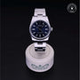 Rolex Certified Pre-owned Oyster Perpetual M124200-0003 front on black background