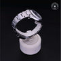 Rolex Certified Pre-owned Oyster Perpetual M124200-0003 front on black background