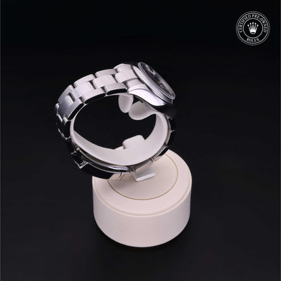 Rolex Certified Pre-owned Lady Datejust M279160-0010 front on black background