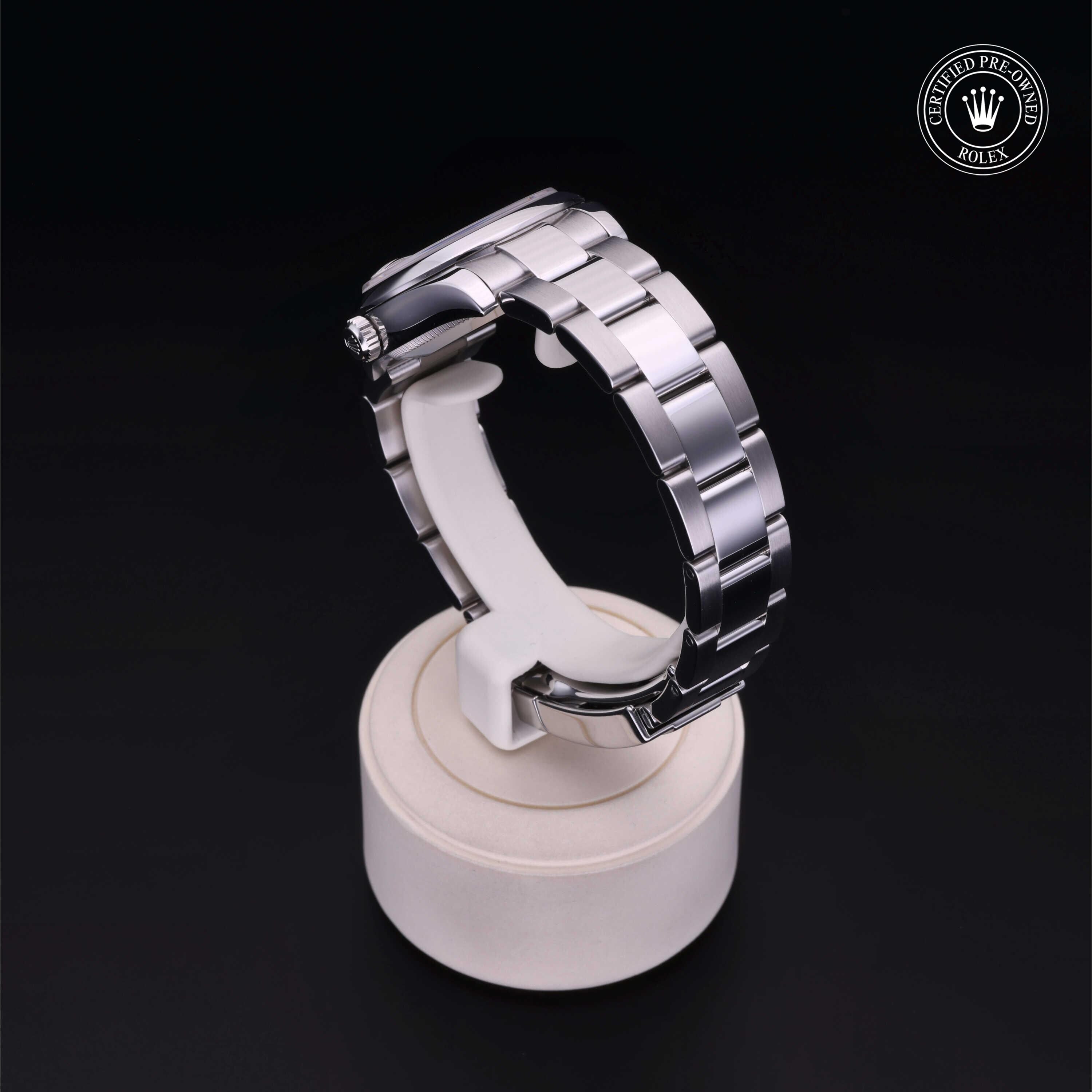 Rolex Certified Pre-owned Lady Datejust M178240-0040 front on black background