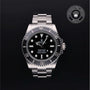 Rolex Certified Pre-owned Submariner M124060-0001 front on black background