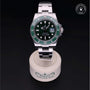 Rolex Certified Pre-owned Submariner M116610LV-0002 front on black background