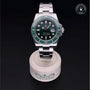Rolex Certified Pre-owned Submariner M116610LV-0002 front on black background