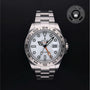 Rolex Certified Pre-owned Explorer M216570-0001 front on black background