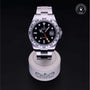 Rolex Certified Pre-owned Explorer M226570-0002 front on black background