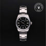 Rolex Certified Pre-owned Oyster Perpetual M277200-0002 front on black background