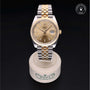 Rolex Certified Pre-owned Datejust M126333-0010 front on black background