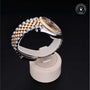 Rolex Certified Pre-owned Datejust M126333-0010 front on black background