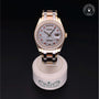 Rolex Certified Pre-owned Pearlmaster M18948-0007 front on black background