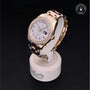 Rolex Certified Pre-owned Pearlmaster M18948-0007 front on black background