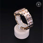Rolex Certified Pre-owned Pearlmaster M18948-0007 front on black background