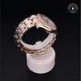 Rolex Certified Pre-owned Pearlmaster M18948-0007 front on black background