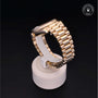 Rolex Certified Pre-owned Day-date M228238-0005 front on black background