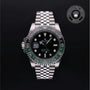 Rolex Certified Pre-owned GMT M126720VTNR-0002 front on black background