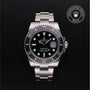 Rolex Certified Pre-owned Submariner M116610LN-0001 front on black background