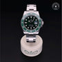 Rolex Certified Pre-owned Submariner M116610LV-0002 front on black background