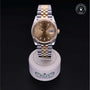Rolex Certified Pre-owned Datejust M126233-0015 front on black background