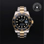 Rolex Certified Pre-owned Submariner M116613LN-0001 front on black background