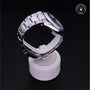 Rolex Certified Pre-owned Datejust M126300-0017 front on black background