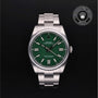 Rolex Certified Pre-owned Oyster Perpetual M124300-0005 front on black background