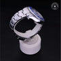 Rolex Certified Pre-owned Yacht-Master M116680-0001 front on black background