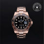 Rolex Certified Pre-owned GMT M126715CHNR-0001 front on black background