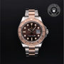 Rolex Certified Pre-owned Yacht-Master M116621-0001 front on black background
