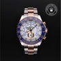 Rolex Certified Pre-owned Yacht-Master M116681-0002 front on black background