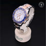 Rolex Certified Pre-owned Yacht-Master M116681-0002 front on black background