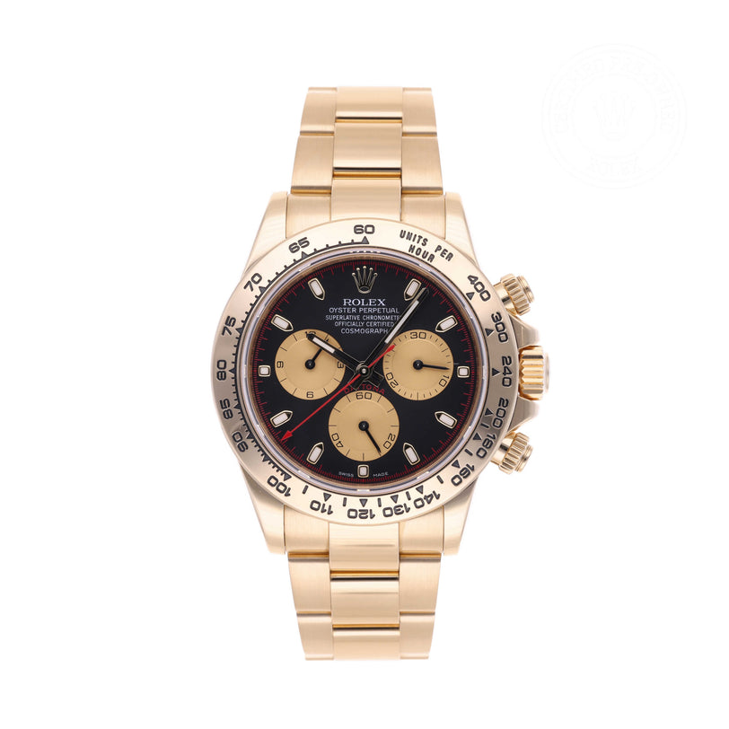 Rolex Certified Pre-owned Cosmograph Daytona M116508-0009 front on white background