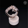 Rolex Certified Pre-owned Pearlmaster M81285-0013 front on black background