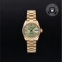 Rolex Certified Pre-owned Lady Datejust M279178-0007 front on black background