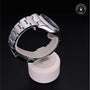 Rolex Certified Pre-owned Explorer M214270-0003 front on black background