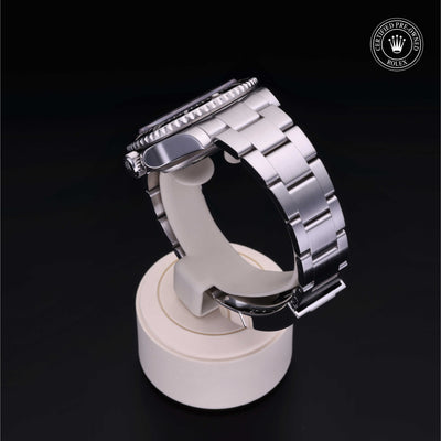 Rolex Certified Pre-owned Sea-Dweller M116600-0003 front on black background