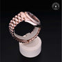 Rolex Certified Pre-owned Daydate Ii M218235-0001 front on black background