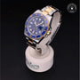 Rolex Certified Pre-owned Submariner Date M116613LB-0005 front on black background