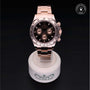 Rolex Certified Pre-owned Daytona M116505-0002 front on black background