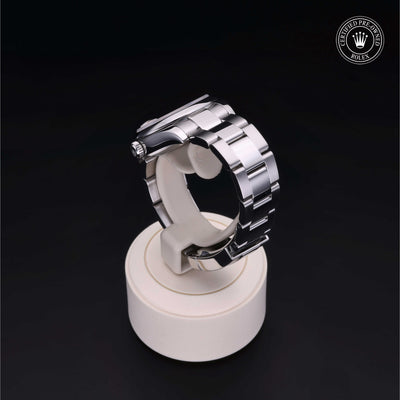 Rolex Certified Pre-owned Lady Datejust M178240-0032 front on black background