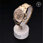Rolex Certified Pre-owned Daytona M16528-0009 front on black background