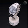Rolex Certified Pre-owned Pearlmaster Day-Date M18956BR-0018 front on black background