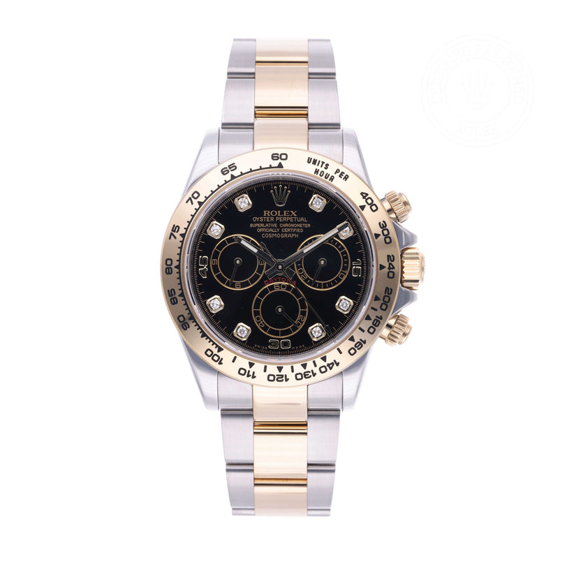 Rolex Certified Pre-owned Daytona M116503-0008 front on white background