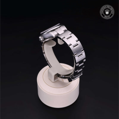 Rolex Certified Pre-owned Lady Datejust M276200-0004 front on black background