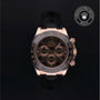 Rolex Certified Pre-owned Daytona M116515LN-0004 front on black background