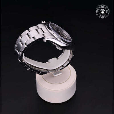 Rolex Certified Pre-owned Daytona M16520-0002 front on black background