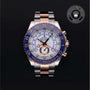 Rolex Certified Pre-owned Yacht-Master II M116681-0001 front on black background