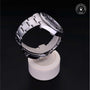 Rolex Certified Pre-owned GMT M116710LN-0001 front on black background